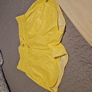 Yellow bubble zyia shorts